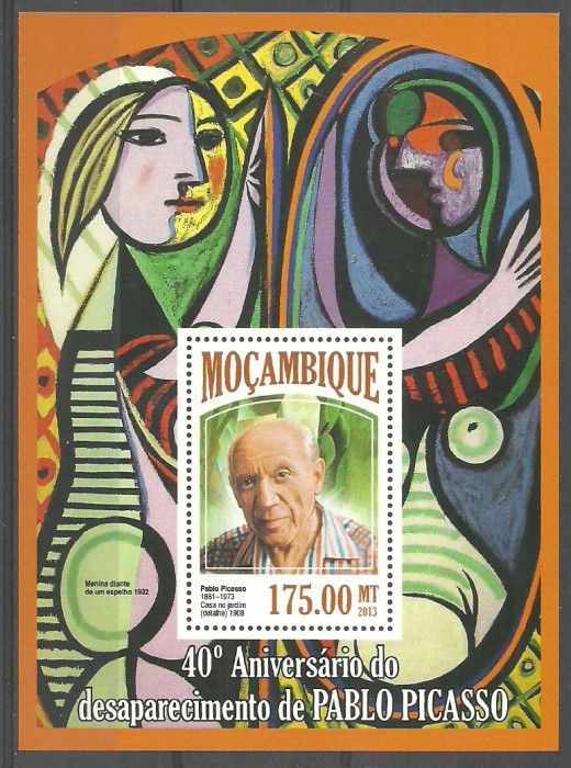 Znaczek Mozambik 2013 Mi bl 814 Czyste **