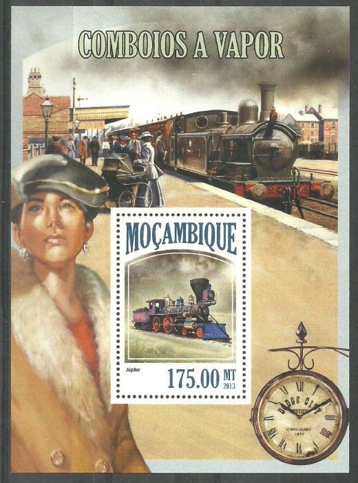 Znaczek Mozambik 2013 Mi bl 816 Czyste **