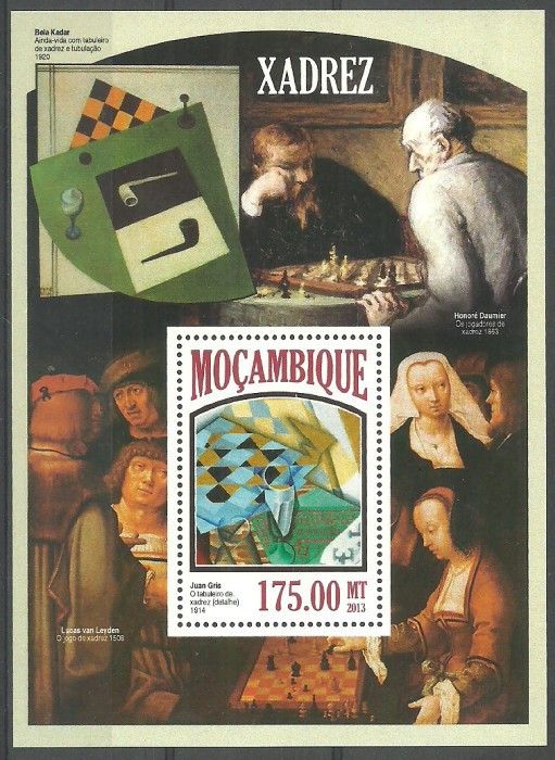 Znaczek Mozambik 2013 Mi bl 821 Czyste **