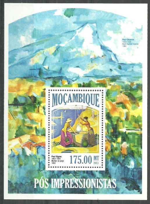 Znaczek Mozambik 2013 Mi bl 822 Czyste **