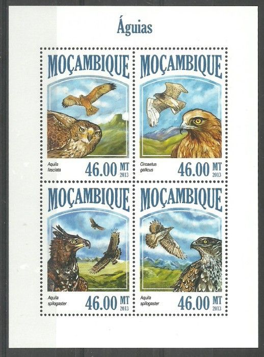 Znaczek Mozambik 2013 Mi ark 6957-6960 Czyste **