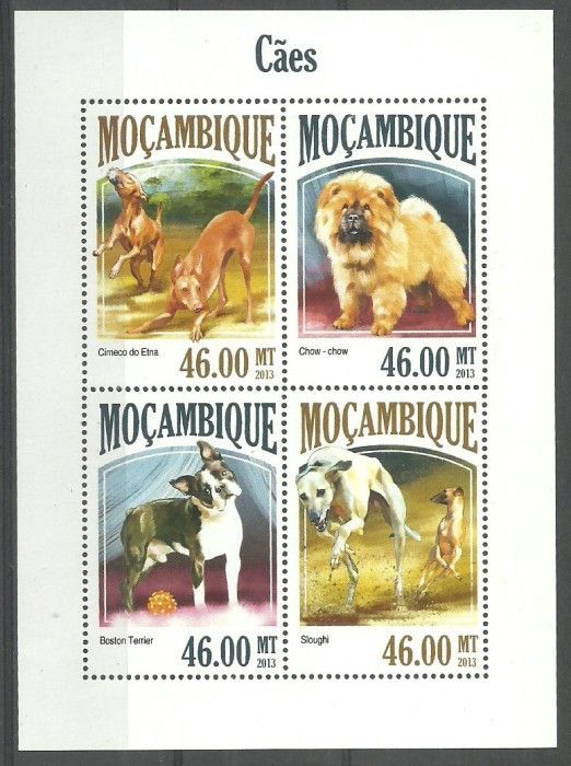 Znaczek Mozambik 2013 Mi ark 6982-6985 Czyste **
