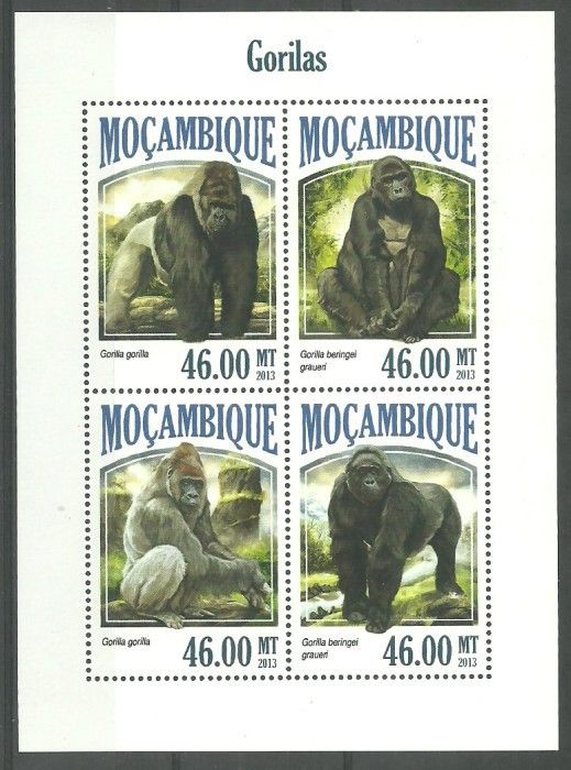 Znaczek Mozambik 2013 Mi ark 6987-6990 Czyste **