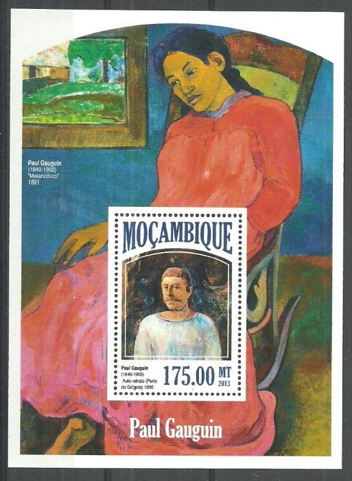 Znaczek Mozambik 2013 Mi bl 843 Czyste **