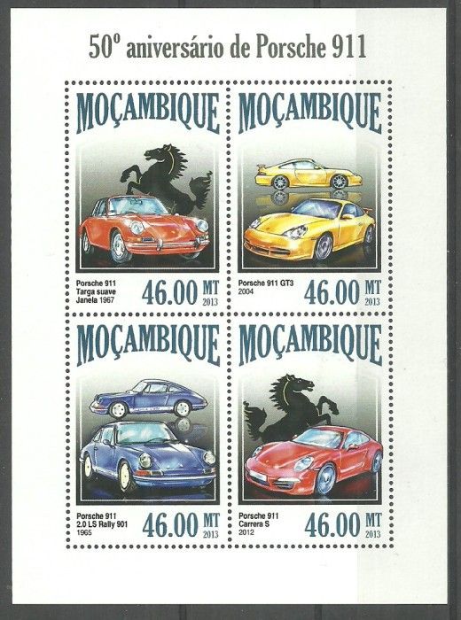 Znaczek Mozambik 2013 Mi ark 7037-7040 Czyste **