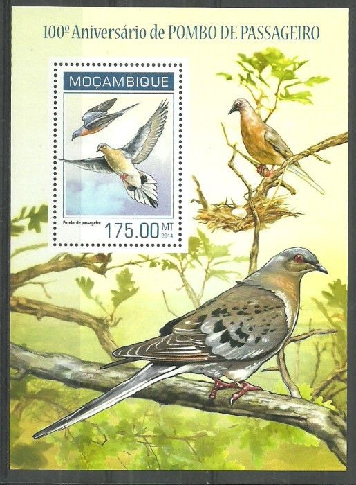 Znaczek Mozambik 2014 Mi bl 864 Czyste **