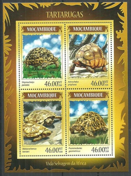 Znaczek Mozambik 2014 Mi ark 7260-7263 Czyste **