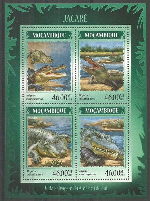 Znaczek Mozambik 2014 Mi ark 7265-7268 Czyste **