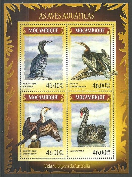 Znaczek Mozambik 2014 Mi ark 7280-7283 Czyste **