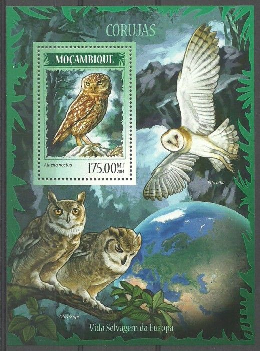 Znaczek Mozambik 2014 Mi bl 900 Czyste **