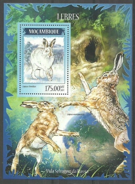Znaczek Mozambik 2014 Mi bl 903 Czyste **
