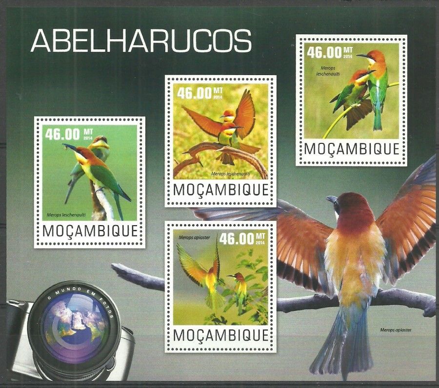 Znaczek Mozambik 2014 Mi ark 7590-7593 Czyste **