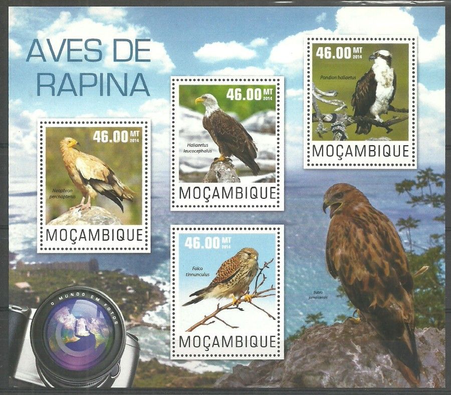 Znaczek Mozambik 2014 Mi ark 7595-7598 Czyste **