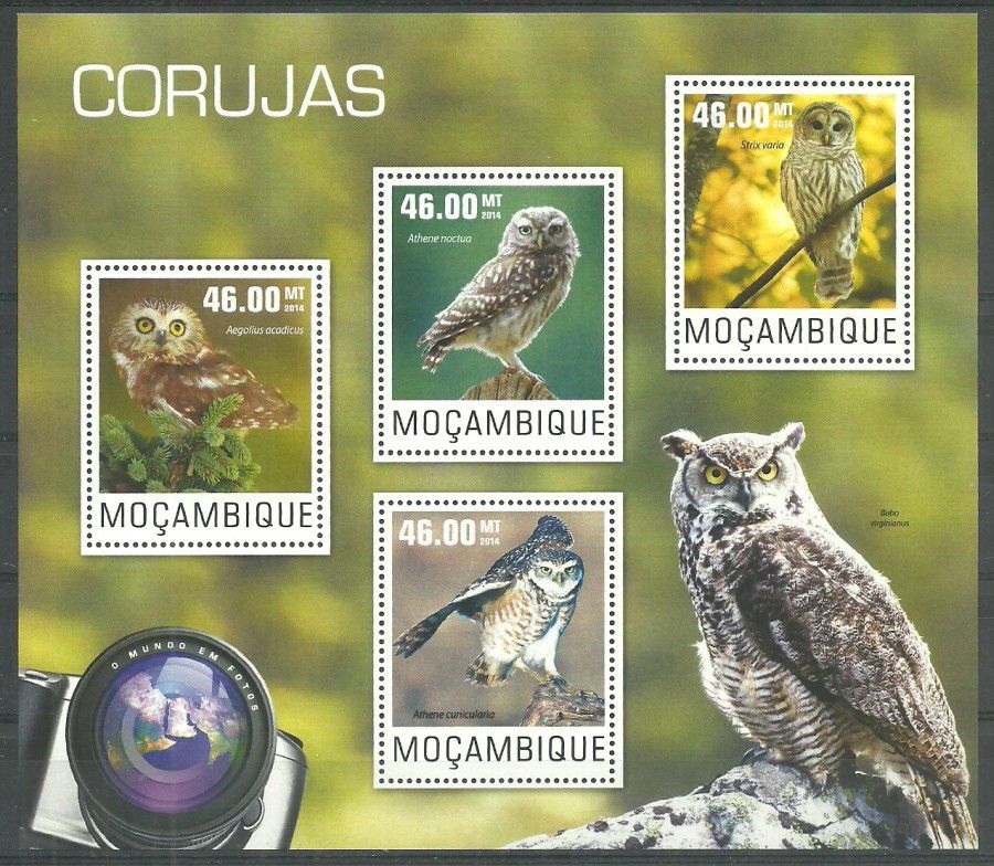 Znaczek Mozambik 2014 Mi ark 7600-7603 Czyste **