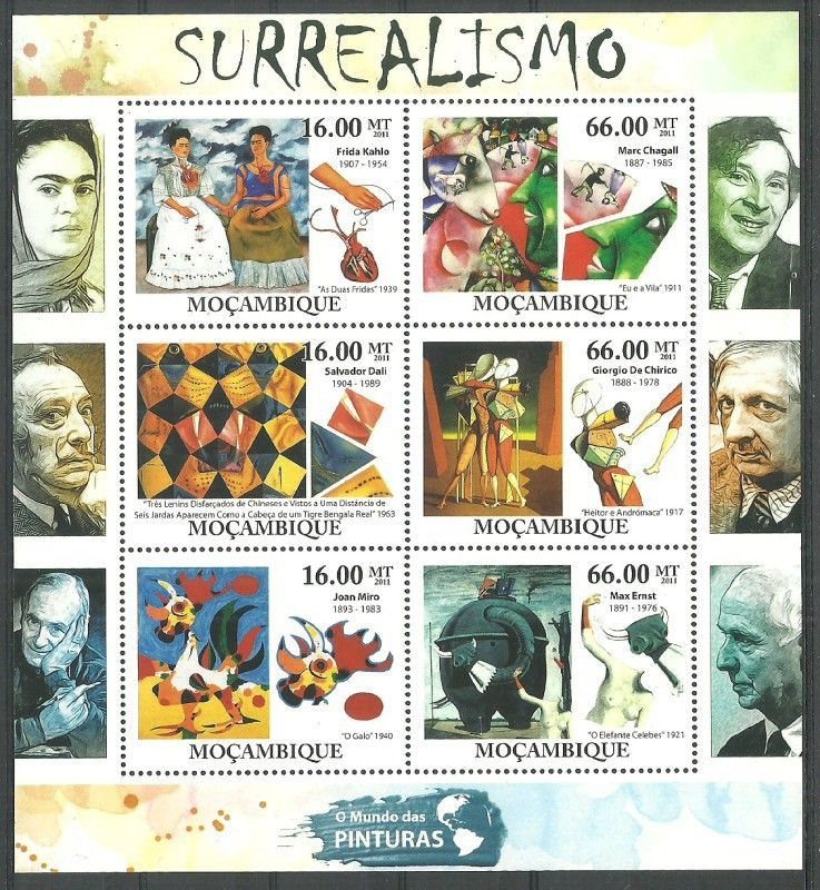 Znaczek Mozambik 2011 Mi ark 5198-5203 Czyste **