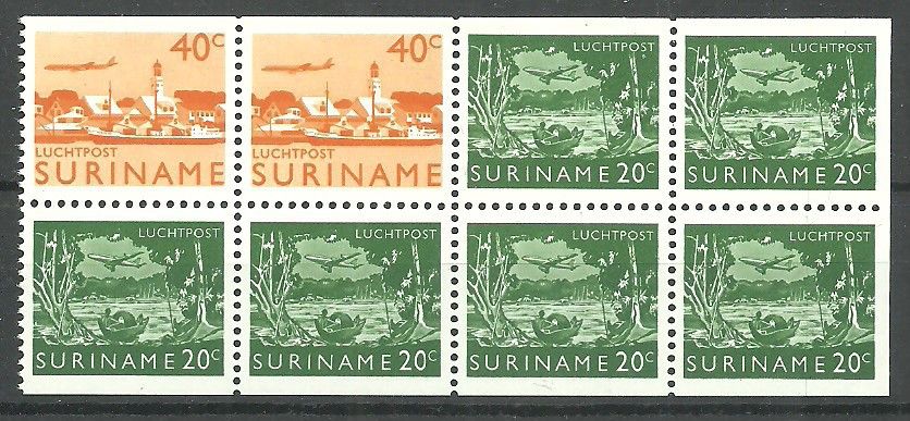 Znaczek Surinam 1978 Mi h-blatt 4 Czyste **
