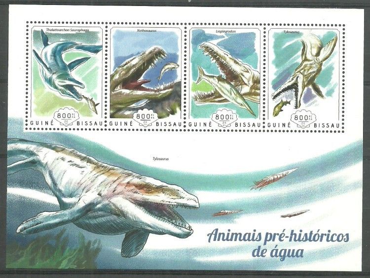 Znaczek Gwinea Bissau 2014 Mi ark 7395-7398 Czyste **