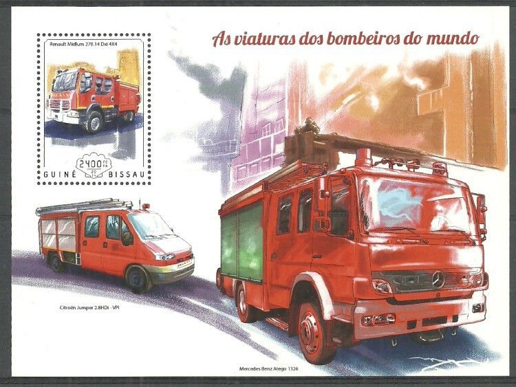 Znaczek Gwinea Bissau 2014 Mi bl 1295 Czyste **