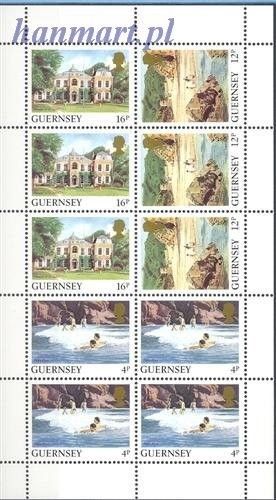 Znaczek Guernsey 1988 Mi h-blatt 28 Czyste **
