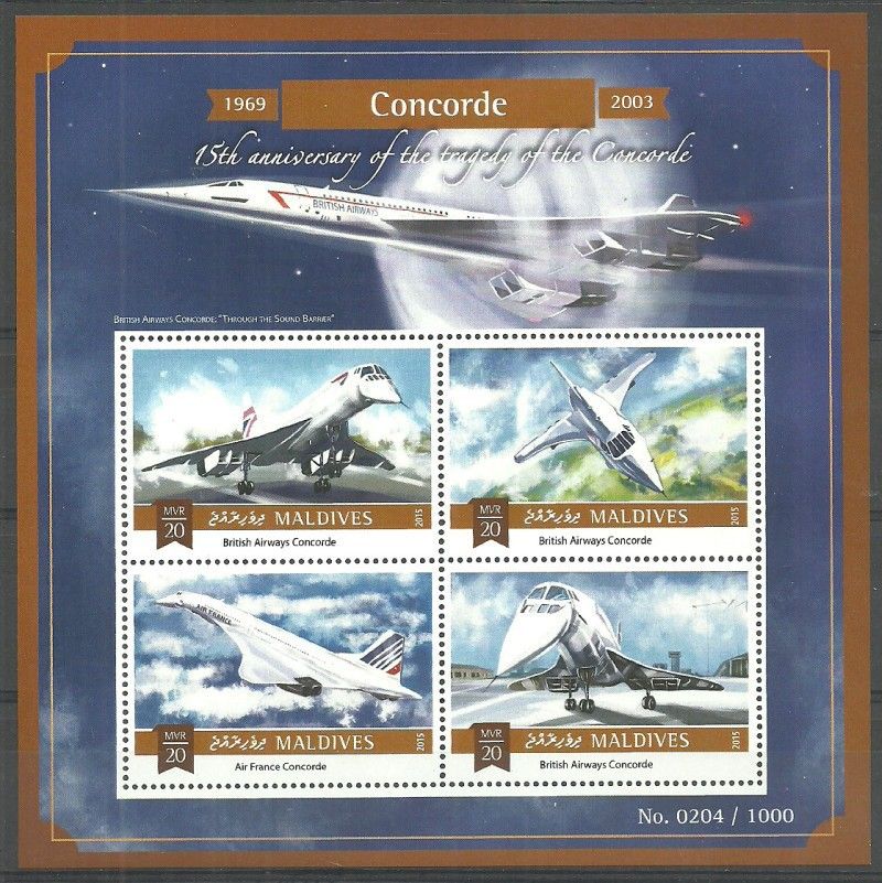 Znaczek Malediwy 2015 Mi ark 6111-6114 Czyste **