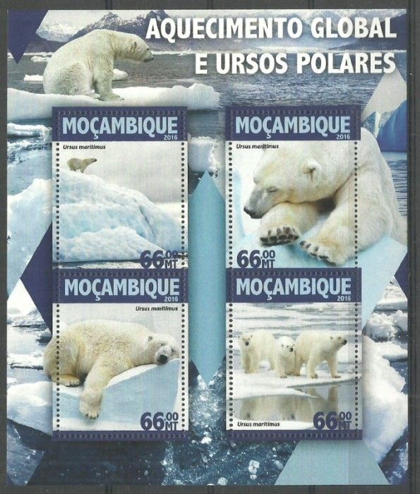 Znaczek Mozambik 2016 Mi ark 8299-8902 Czyste **