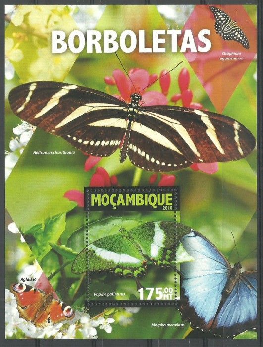 Znaczek Mozambik 2016 Mi bl 1119 Czyste **