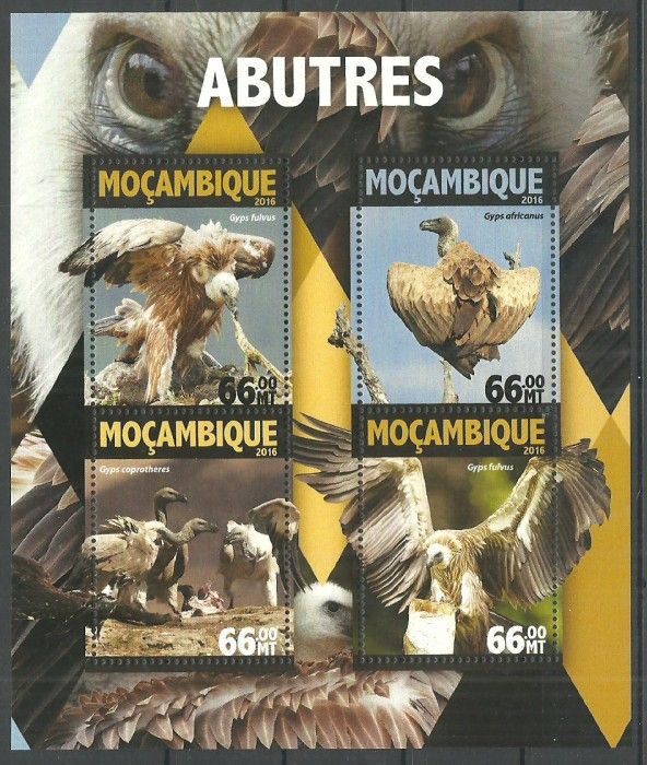 Znaczek Mozambik 2016 Mi ark 8399-8402 Czyste **