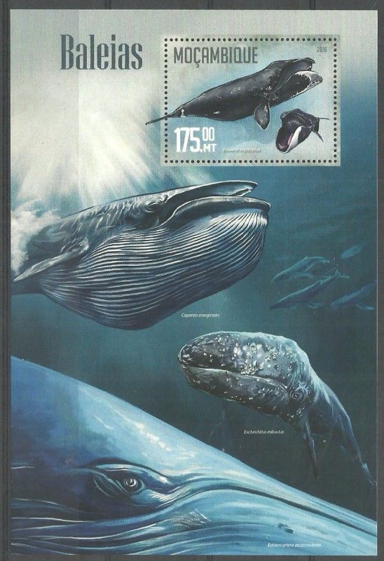 Znaczek Mozambik 2016 Mi bl 1131 Czyste **