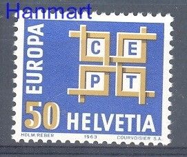 Znaczek Szwajcaria 1963 Mi 781 Czyste **