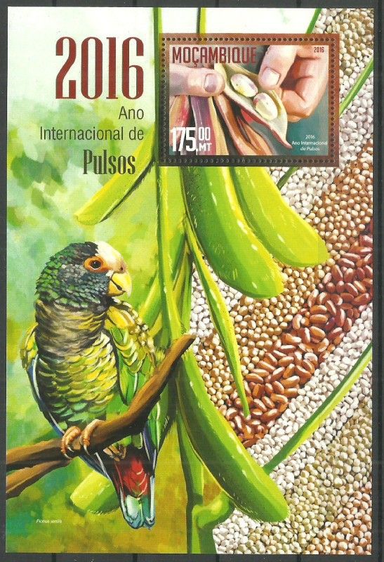 Znaczek Mozambik 2016 Mi bl 1156 Czyste **