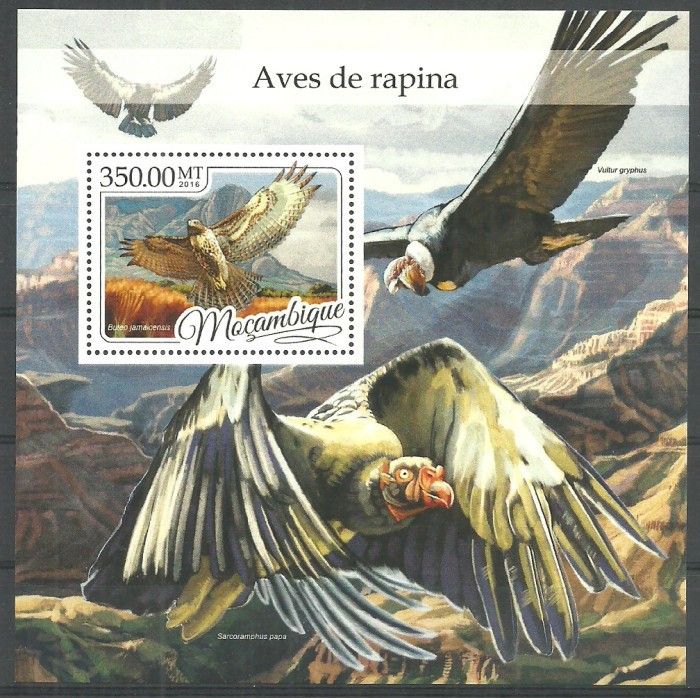 Znaczek Mozambik 2016 Mi bl 1190 Czyste **