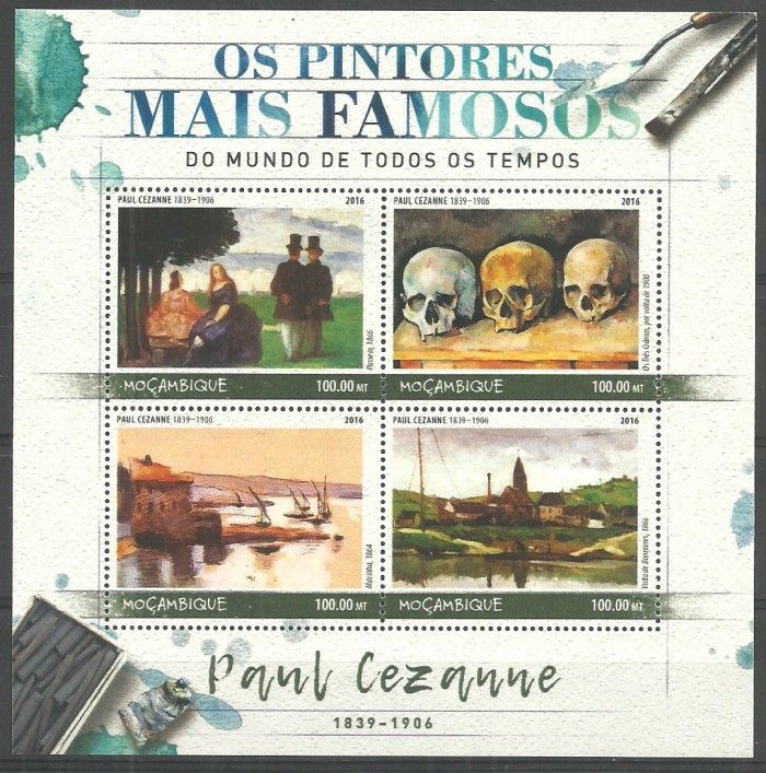 Znaczek Mozambik 2016 Mi ark 8999-9002 Czyste **
