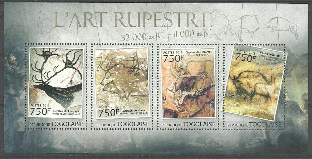 Znaczek Togo 2013 Mi ark 4671-4674 Czyste **