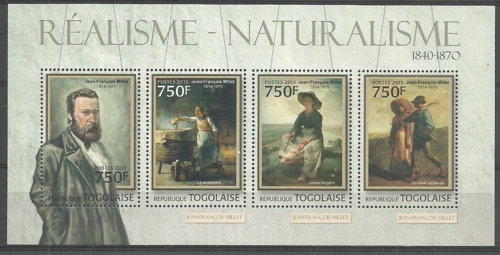 Znaczek Togo 2013 Mi ark 4751-4754 Czyste **