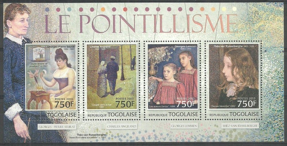Znaczek Togo 2013 Mi ark 4756-4759 Czyste **