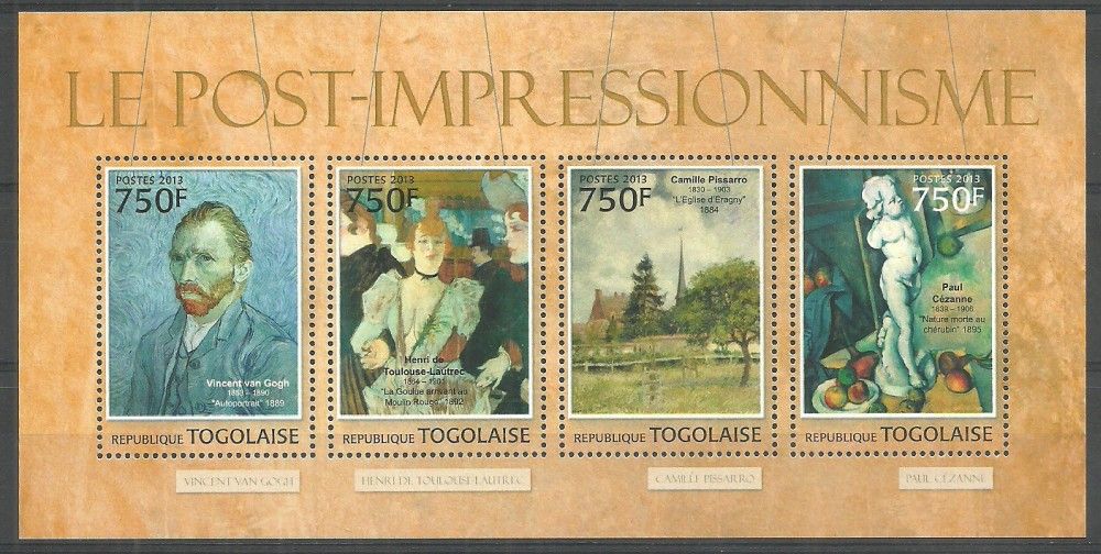 Znaczek Togo 2013 Mi ark 4771-4774 Czyste **
