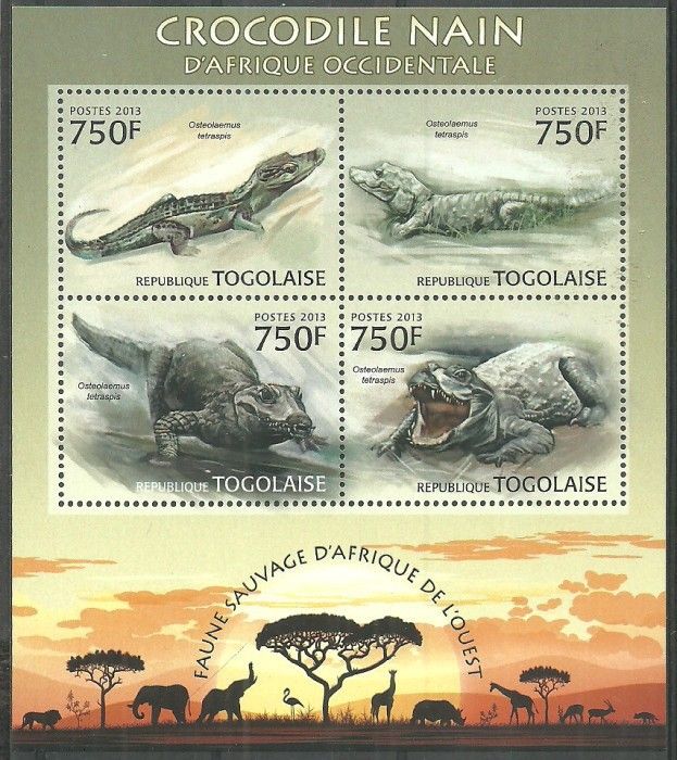 Znaczek Togo 2013 Mi ark 4786-4789 Czyste **