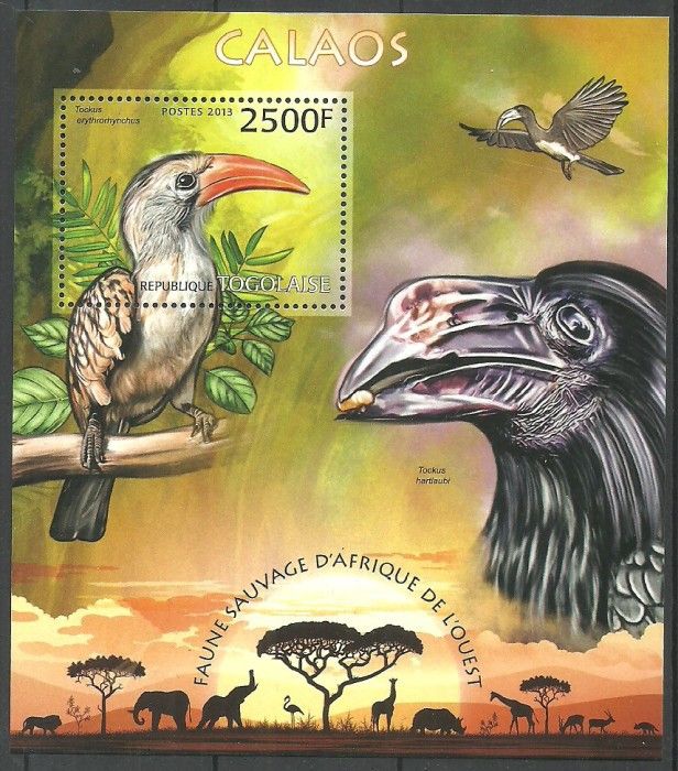 Znaczek Togo 2013 Mi bl 779 Czyste **