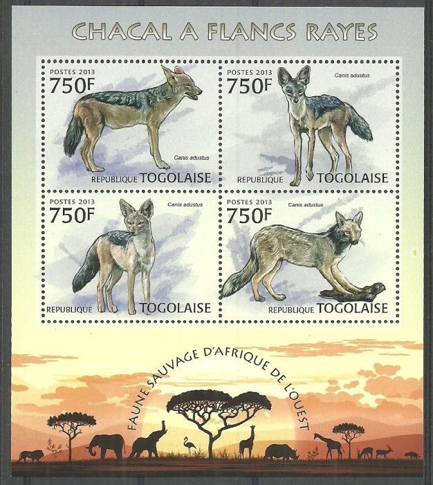 Znaczek Togo 2013 Mi ark 4876-4879 Czyste **