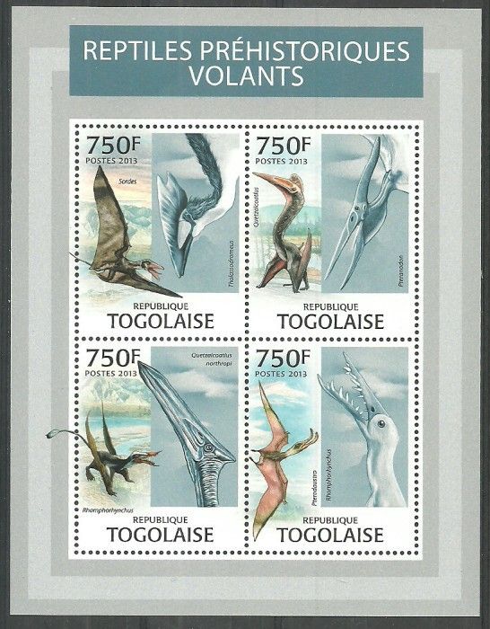 Znaczek Togo 2013 Mi ark 4906-4909 Czyste **