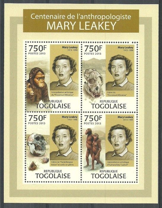 Znaczek Togo 2013 Mi ark 4961-4964 Czyste **