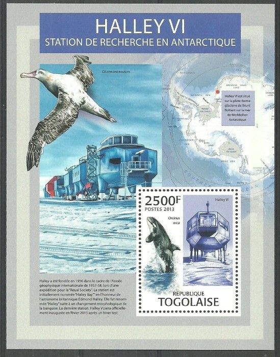 Znaczek Togo 2013 Mi bl 820 Czyste **