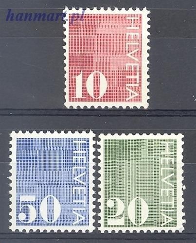 Znaczek Szwajcaria 1970 Mi 933-935 Czyste **