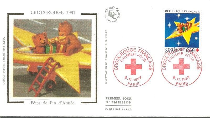 Znaczek Francja 1997 Mi 3261 FDC