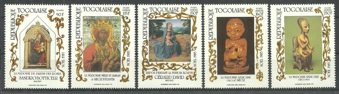 Znaczek Togo 1985 Mi 1918-1922 Czyste **