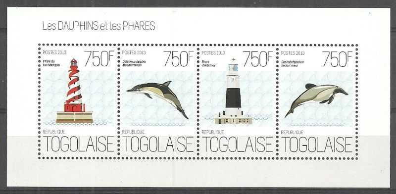 Znaczek Togo 2013 Mi ark 5166-5169 Czyste **