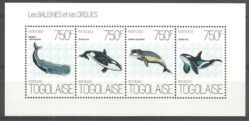 Znaczek Togo 2013 Mi ark 5171-5174 Czyste **