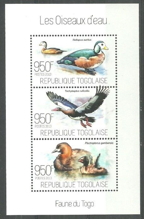 Znaczek Togo 2013 Mi ark 5251-5253 Czyste **