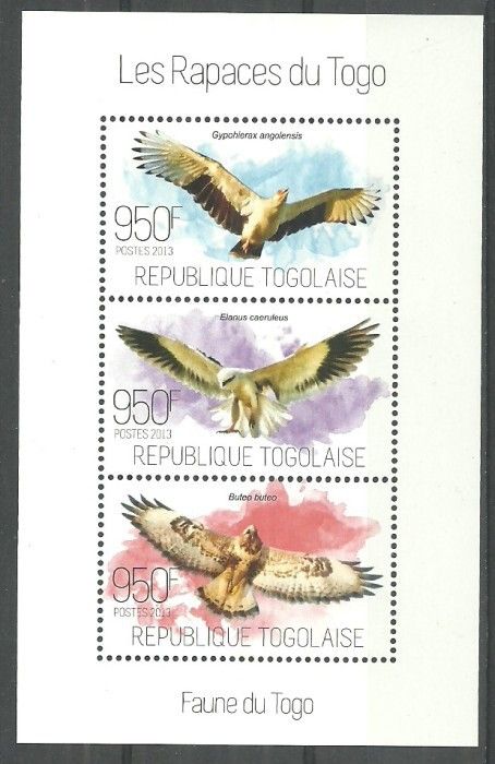 Znaczek Togo 2013 Mi ark 5263-5269 Czyste **