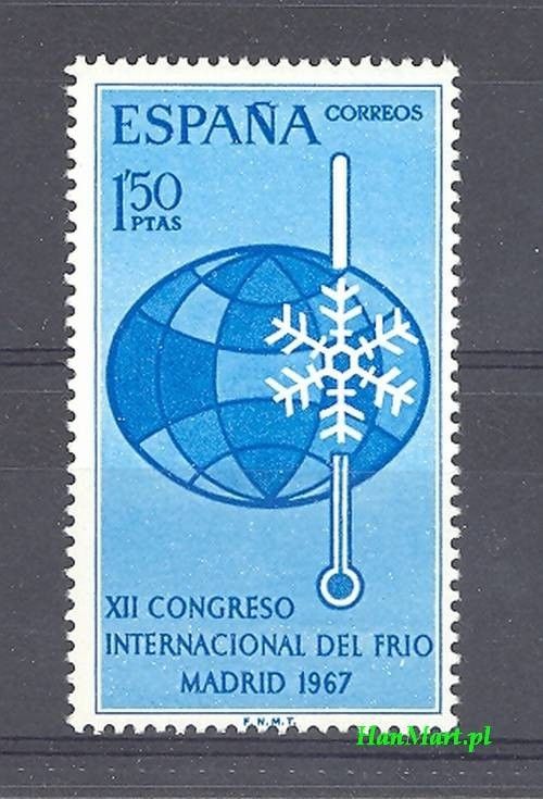 Znaczek Hiszpania 1967 Mi 1708 Czyste **